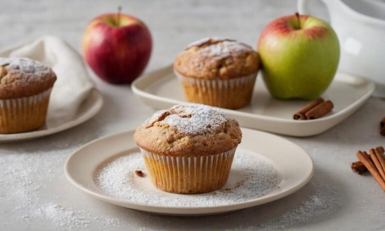 Muffinki jabłkowe: smakowita rozkosz w każdym kęsie