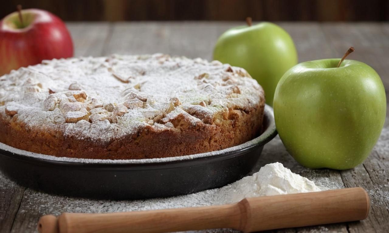 Pyszne ciasto z jabłkami: rozkosz dla podniebienia